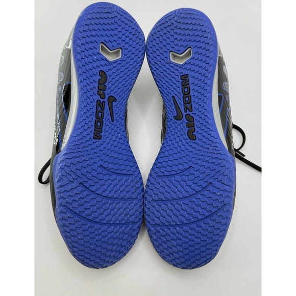 Nike Zoom Mercurial Vapor 15‎ Academy Black-Chrome-Blue Sz 6 [DJ5633-04] Futsal main image 5